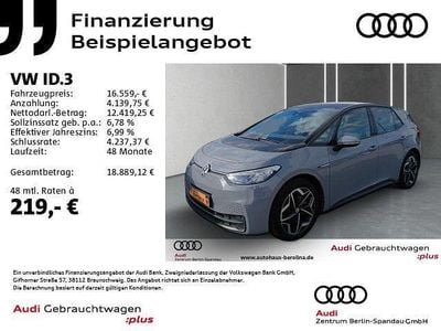 Gebraucht VW ID.3 Pure 110 kW (150 PS) 2021 Grau Kleinwagen
