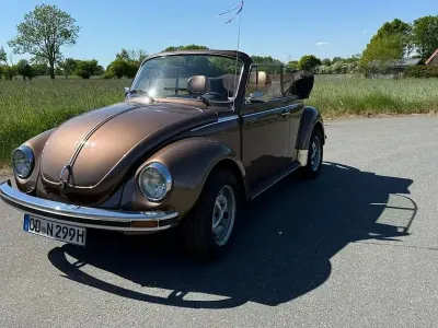 Gebraucht VW Käfer 50 PS (36 kW) 1976 Braun Cabrio