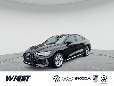 Gebraucht Audi A3 S-Line 110 PS (80 kW) 2023 Mythosschwarz metallic Limousine