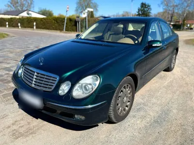 Gebraucht Mercedes E320 Elegance 224 PS (164 kW) 2003 Grün Limousine
