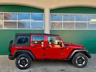 Käytetty Jeep Wrangler Sahara 284 HP (208 kW) 2018 Punainen Katumaasturi