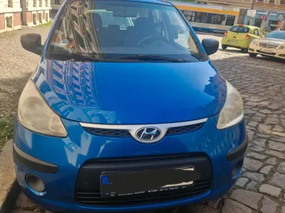 Brugt Hyundai i10 67 HK (49 kW) 2009 Blå Hatchback