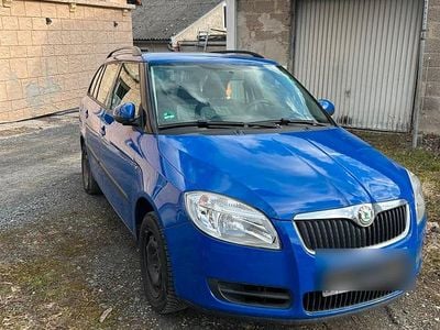 Gebraucht Skoda Fabia 75 PS (55 kW) 2008 Blau Kombi
