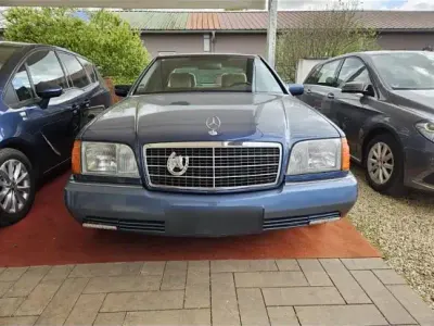 Używany Mercedes S300 1991 Niebieski Sedan/Limuzyna