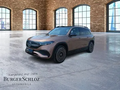 Gebraucht Mercedes EQB350 AMG 214 kW (292 PS) 2023 Manufaktur exklusiv roségold metallic SUV