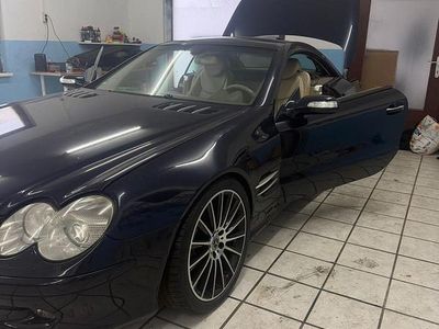 Blau Gebraucht 2004 Mercedes SL350 Cabrio | 5.000 €