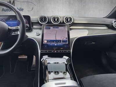 Obsidianschwarz metalliclack Gebraucht 2022 Mercedes C220 AMG Kombi | 29.990 € (Fairer Preis)