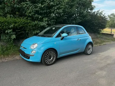 Gebraucht Fiat 500 Lounge 86 PS (63 kW) 2010 Blau Kleinwagen
