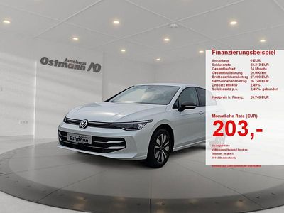 Second-hand VW Golf VIII Goal 150 CP (110 kW) 2024 Alb Berlinǎ