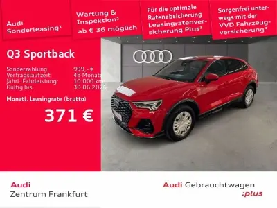 Gebraucht Audi Q3 Sportback S-Line 150 PS (110 kW) 2025 Progressivrot metallic SUV