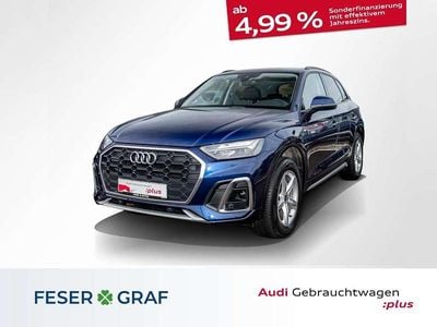 Usata Audi Q5 S-Line 204 CV (150 kW) 2023 Blu SUV