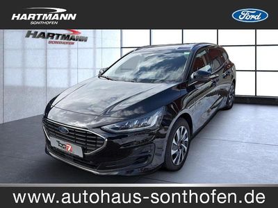 Gebraucht Ford Focus Titanium 125 PS (91 kW) 2024 Obsidianschwarz (metallic) Kombi