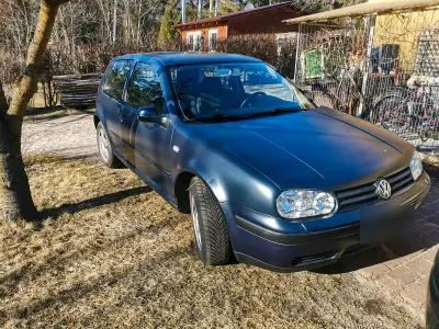 Brugt VW Golf IV GTI 75 HK (55 kW) 2001 Blå Sedan