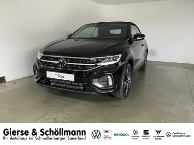 Neu VW T-Roc Cabriolet R-line 150 PS (110 kW) 2025 Schwarz Cabrio