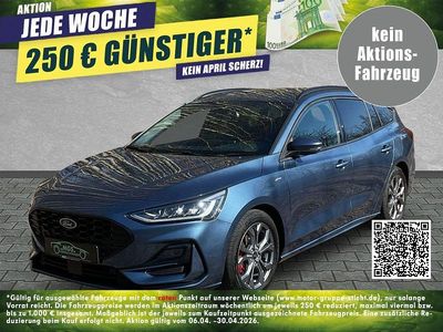 Gebraucht Ford Focus ST-Line 155 PS (114 kW) 2023 Chrome blue metallic (metallic) Kombi