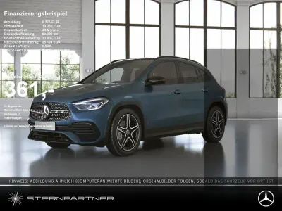 Brugt Mercedes GLA250 AMG 160 HK (117 kW) 2022 Blå SUV