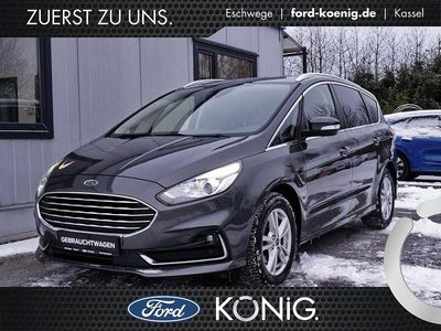 Gebraucht Ford S-MAX Titanium 190 PS (139 kW) 2022 Magnetic (grau) Van / Kleinbus