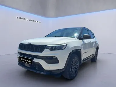 Käytetty Jeep Compass 80th Anniversary 150 HP (110 kW) 2021 Valkoinen Katumaasturi