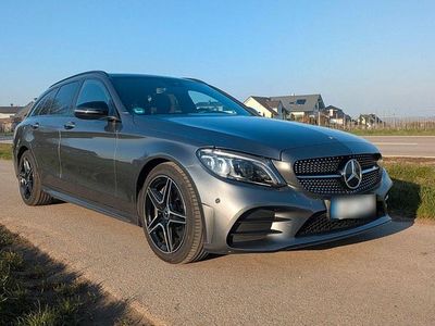 Usata Mercedes C300 AMG 245 CV (180 kW) 2019 Grigio Berlina