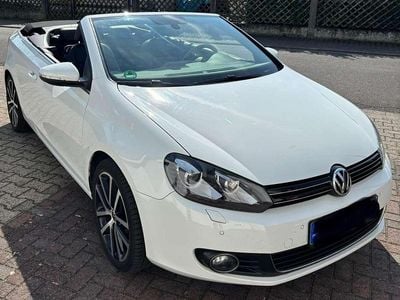 Gebraucht VW Golf Cabriolet 160 PS (117 kW) 2011 Weiß Cabrio