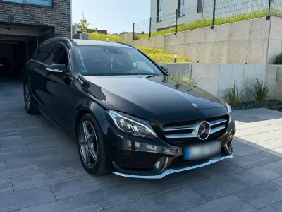 Gebraucht Mercedes C250 AMG line 205 PS (150 kW) 2016 Schwarz Kombi