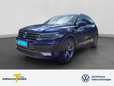 Gebraucht VW Tiguan Highline 190 PS (139 kW) 2017 Blau SUV
