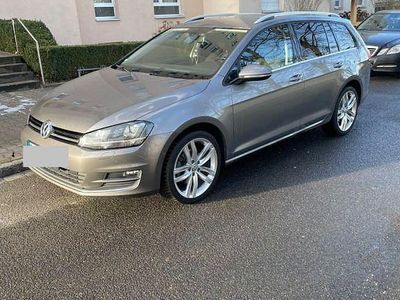 Grau Gebraucht 2013 VW Golf VII Highline Kombi | 10.500 € (Etwas zu teuer)