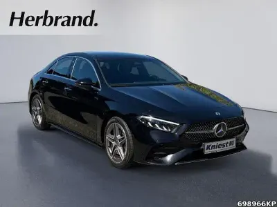Brugt Mercedes A200 AMG line 163 HK (119 kW) 2024 Sort Sedan