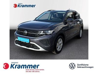 Gebraucht VW T-Cross Life 95 PS (69 kW) 2024 Grau SUV