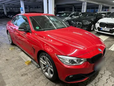 Gebraucht BMW 420 Sport Line 184 PS (135 kW) 2014 Rot Cabrio