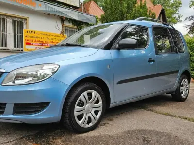 Gebraucht Skoda Roomster Plus Edition 86 PS (63 kW) 2013 Modra shark/shark blau Van / Kleinbus