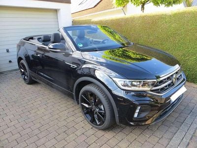 Gebraucht VW T-Roc Cabriolet R-line 150 PS (110 kW) 2024 Schwarz Cabrio