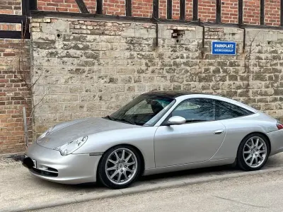 Używany Porsche 996 320 KM (235 kW) 2002 Srebrny Kabriolet