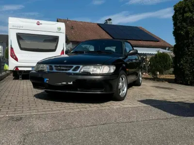 Gebraucht Saab 9-3 Cabriolet 134 PS (98 kW) 1999 Schwarz Cabrio