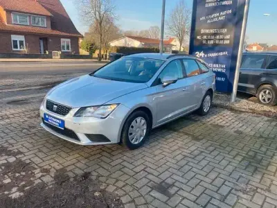 Brugt Seat Leon ST Reference 77 HK (56 kW) 2016 Sølv Stationcar