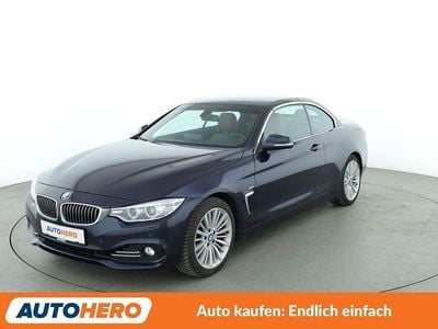 Blau Gebraucht 2016 BMW 420 Luxury Line Cabrio | 17.840 € (Guter Preis)