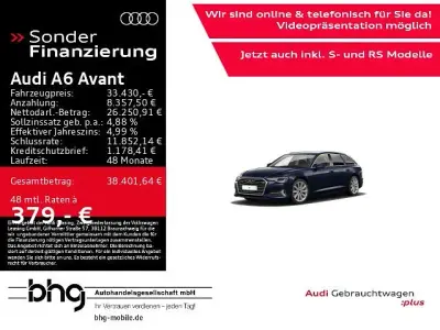 Gebraucht Audi A6 Sport 204 PS (150 kW) 2022 Firmamentblau metallic Kombi