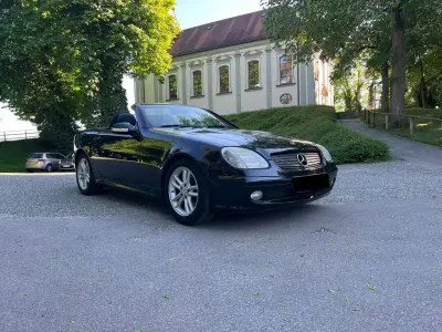 Gebraucht Mercedes SLK200 163 PS (119 kW) 2000 Schwarz Cabrio
