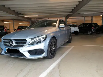 Gebraucht Mercedes C400 AMG line 333 PS (244 kW) 2015 Silber Limousine