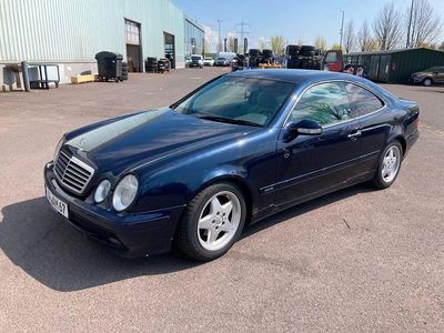 Second-hand Mercedes CLK200 Avantgarde 163 CP (119 kW) 2000 Albastru Coupe