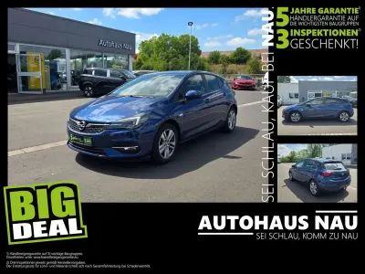 Gebraucht Opel Astra Edition 145 PS (106 kW) 2021 Nautic blau Limousine
