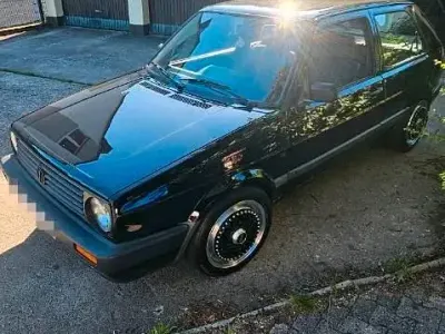 Gebraucht VW Golf II 90 PS (66 kW) 1990 Schwarz Kleinwagen