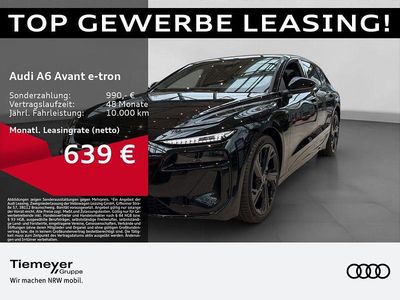 Nouă Audi A6 e-tron S-Line 269 kW (367 CP) 2026 Negru Break
