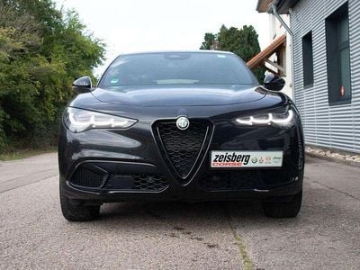 Nero vulcano Gebraucht 2024 Alfa Romeo Stelvio Veloce SUV | 37.900 € (Fairer Preis)