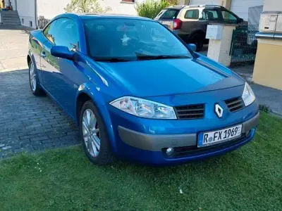 Gebraucht Renault Mégane Cabriolet Dynamique 120 PS (88 kW) 2005 Blau Cabrio