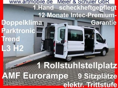 Gebraucht Ford Transit Trend 131 PS (96 kW) 2019 Frostweiß Van / Kleinbus