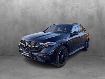 Gebraucht Mercedes GLC300e AMG line 197 PS (144 kW) 2023 Metalliclack obsidianschwarz metallic SUV