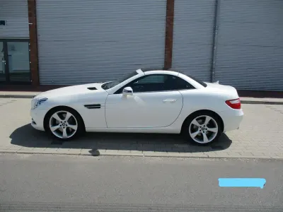 Brugt Mercedes SLK350 306 HK (225 kW) 2012 Hvid Cabriolet