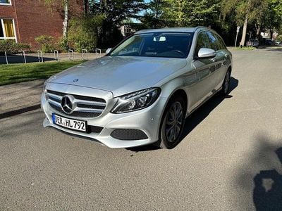 Usata Mercedes C220 Avantgarde 170 CV (125 kW) 2015 Argento Station wagon