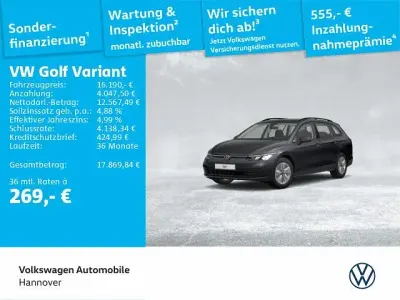 Second-hand VW Golf VIII Life 116 CP (85 kW) 2023 Gri Break